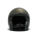 DMD Casque de moto ouvert rétro métallisé