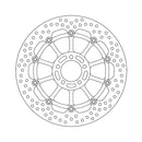 Moto-Master Brake Disc Kawasaki Vulcan 1500 Mean Streak 02-04 Moto-Master Halo Front Right Brake Disc for Kawasaki Customhoj