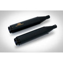 RedThunder EC-Approved Slip-On Mufflers for Harley 21-24 Softail Standard / Slim / Street Bob / Low Rider (Euro 5) / Black  - Customhoj