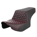 Saddlemen Step-Up Front Honeycomb for Harley 23-25 Touring CVO Road Glide / CVO Street Glide / Black / Red  - Customhoj