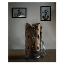 Trip Machine Vintage Leather Military Motorcycle Duffle Bag  - Customhoj