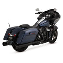Vance & Hines Raider 450 Oversized Touring Slip-On Mufflers for Harley 95-15 Touring / Black
