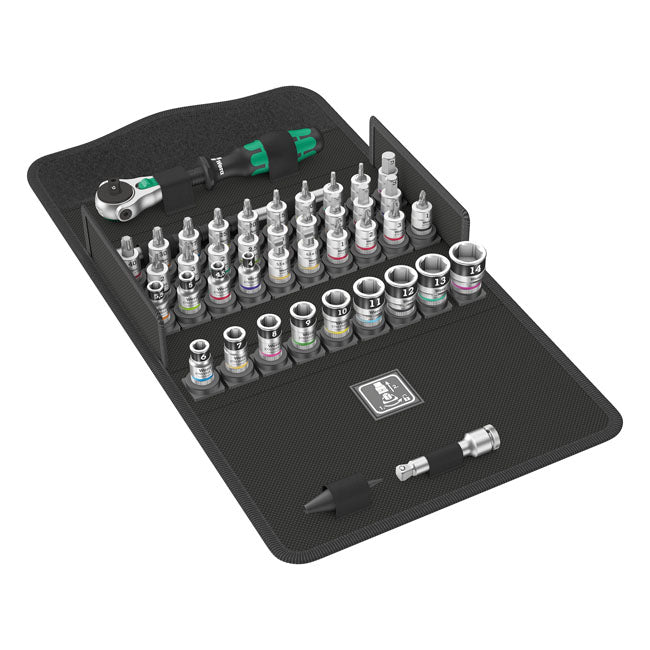 Coffret Cliquet Wera Zyklop 1/4 Et 1/2 Pouce 43 Pièces - Neuf - Made In Germany