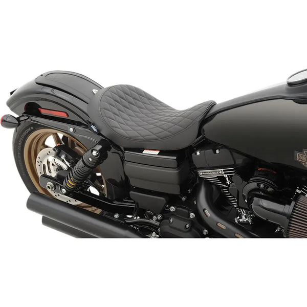 Drag Specialties Siège solo profil bas pour Harley