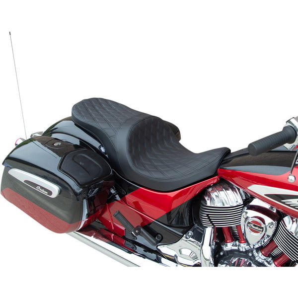Drag Specialties Siège avant à profil bas Touring pour Indian 