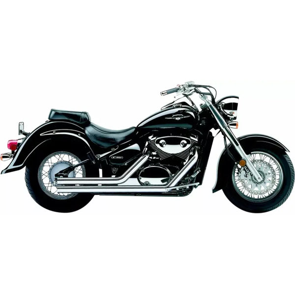 Cobra Echappement Streetrod Chrome pour Suzuki