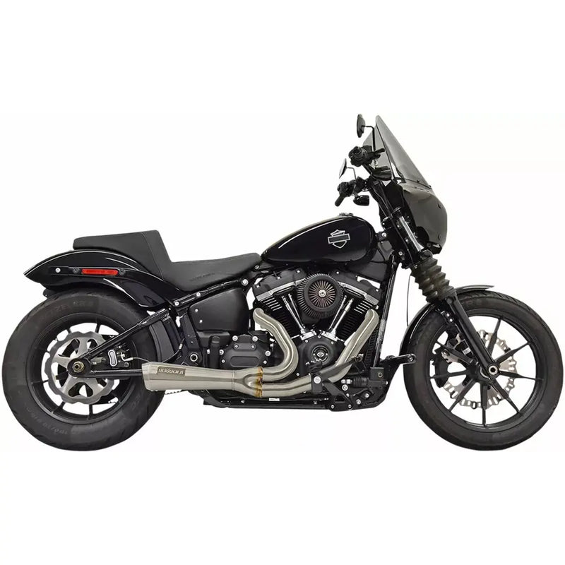 Bassani The Ripper Short 2into-1 Exhaust System for Harley