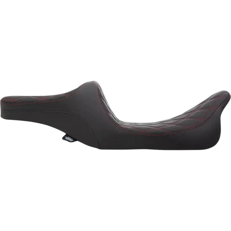 Drag Specialties Selle Predator III 2-places pour Harley 