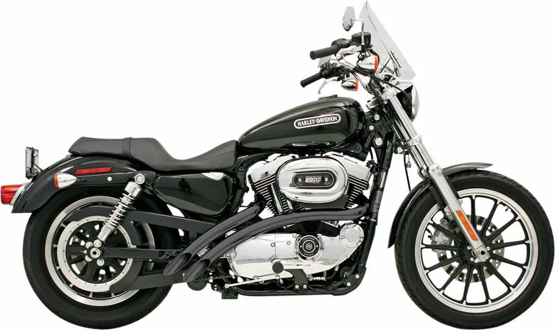 Système d'échappement radial Bassani Sweeper pour Harley