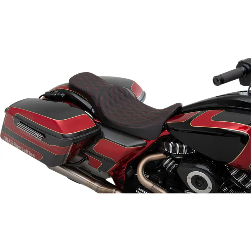 Drag Specialties Selle avant Predator 2-Up pour Harley 