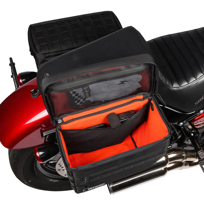 Ensemble de sacoches de moto Thrash Supply Escape 18 L à enfiler