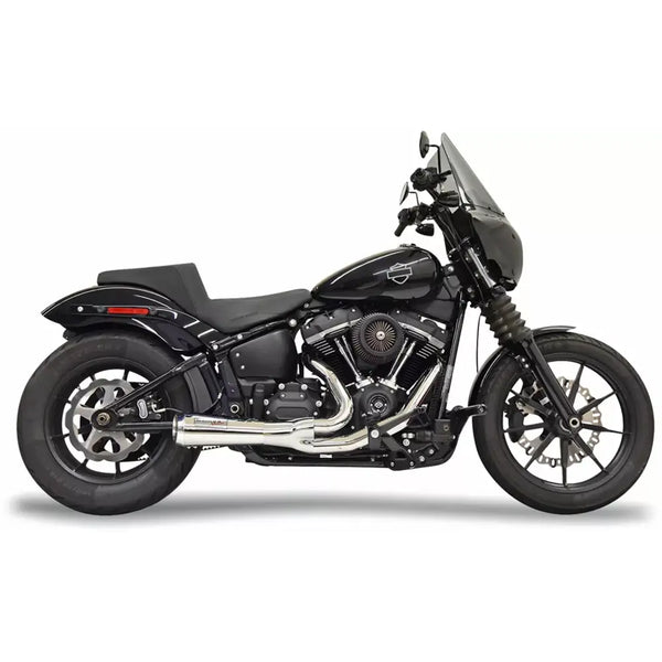 Bassani The Ripper Short 2into-1 Catalytic Exhaust System for Harley