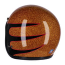 13 1/2 Skull Bucket Open Motorcycle Helmet  - Customhoj