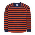 13 1/2 Waffle Jersey Orange/Navy / S