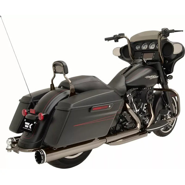 Système d'échappement Khrome Werks Two Step Crossover Dominator pour Harley