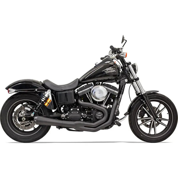 Système d'échappement 2 en 1 Bassani Road Rage II Mega Power pour Harley