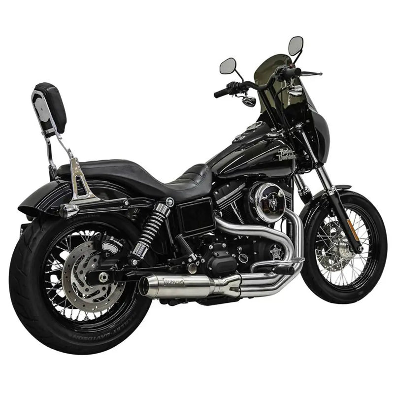 Système d'échappement 2 en 1 Bassani Road Rage Super Bike pour Harley