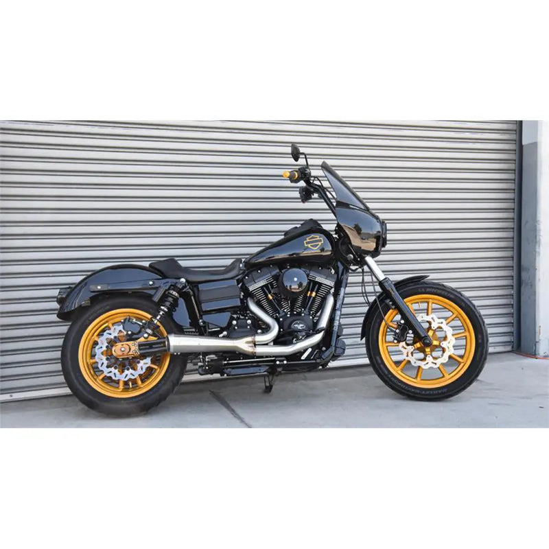 Bassani The Ripper Short 2into-1 Exhaust System for Harley