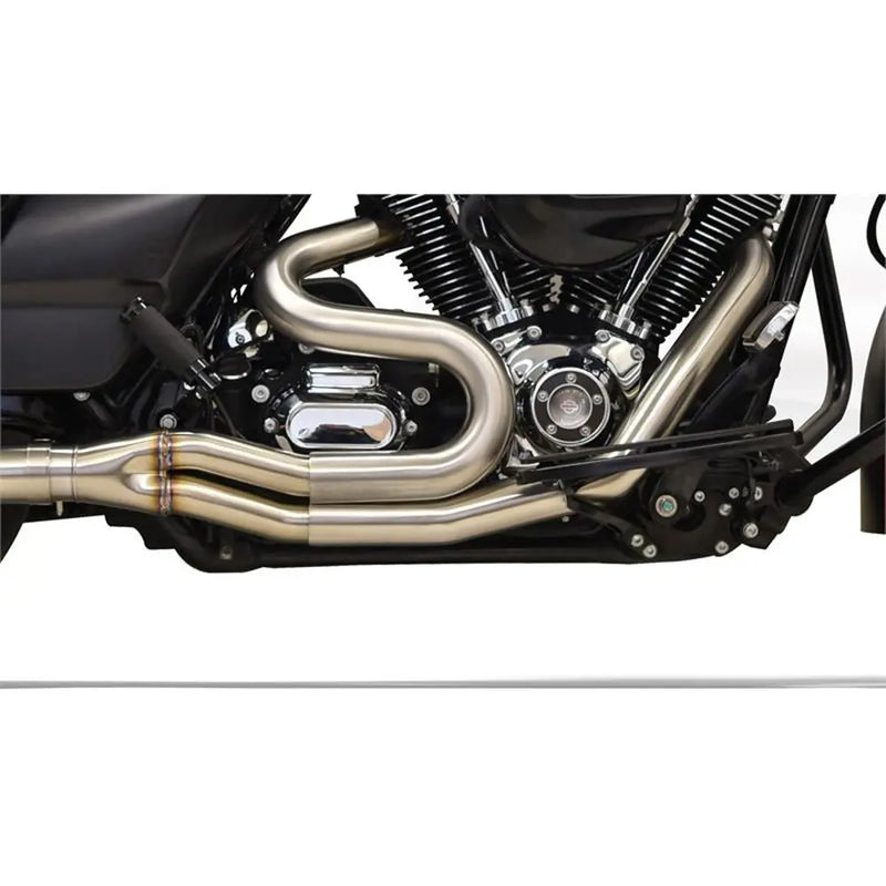 Système d'échappement Bassani Road Rage III Long Stainless 2into-1 pour Harley