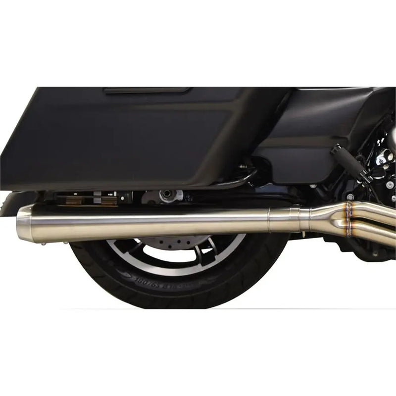 Système d'échappement Bassani Road Rage III Long Stainless 2into-1 pour Harley