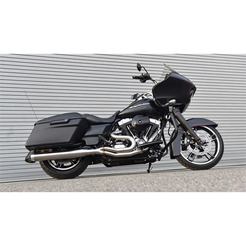 Système d'échappement Bassani Road Rage III Long Stainless 2into-1 pour Harley