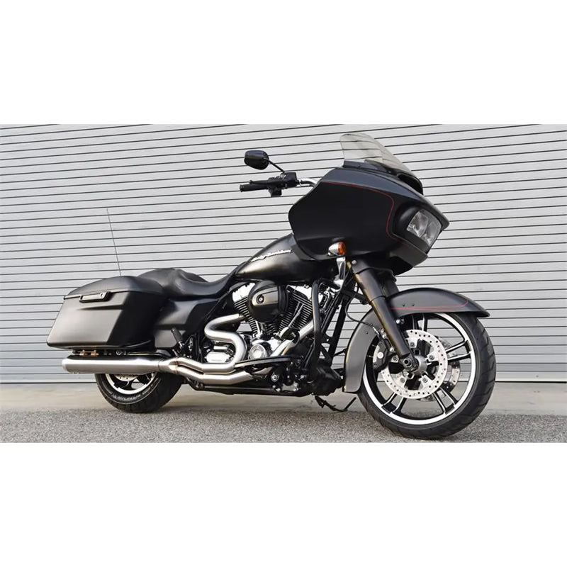 Système d'échappement Bassani Road Rage III Long Stainless 2into-1 pour Harley