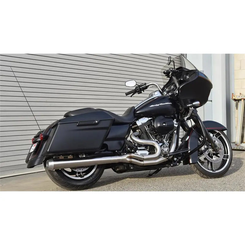 Système d'échappement Bassani Road Rage III Long Stainless 2into-1 pour Harley