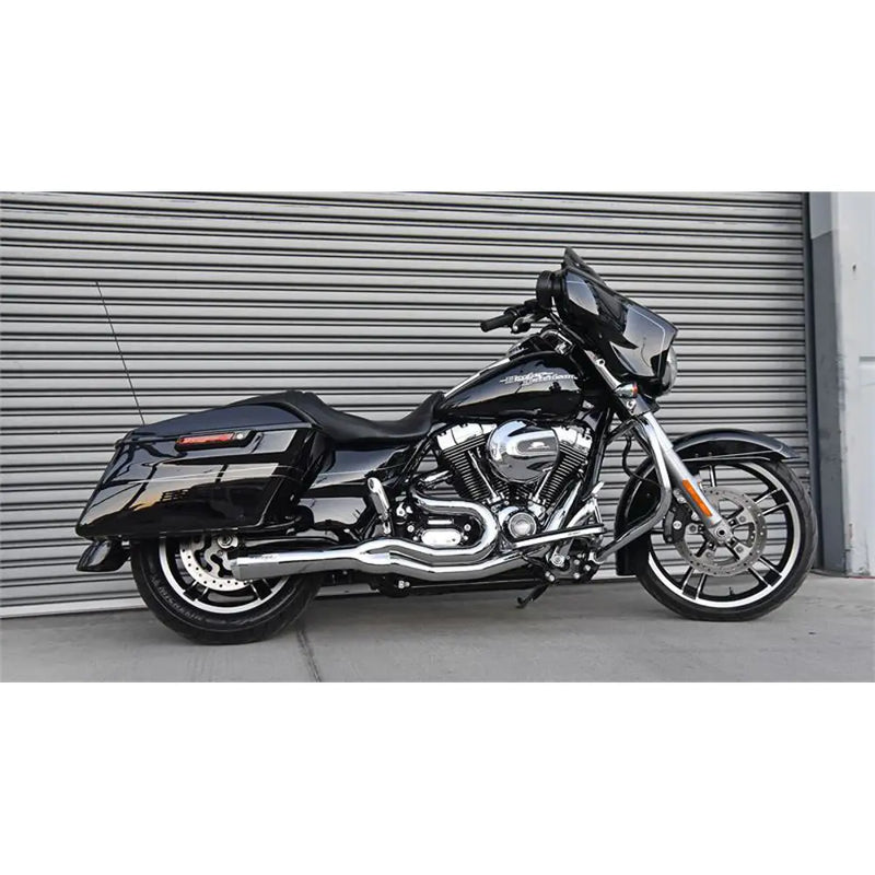 Système d'échappement 2 en 1 Bassani Road Rage II pour Harley