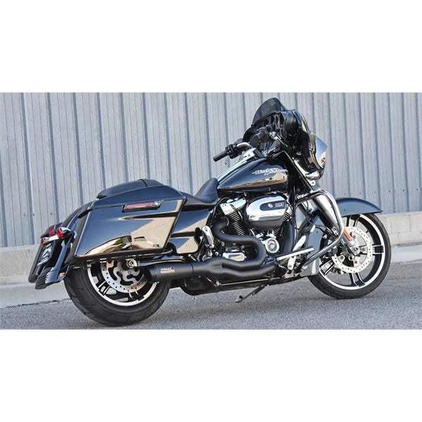 Système d'échappement 2 en 1 Bassani Road Rage II pour Harley