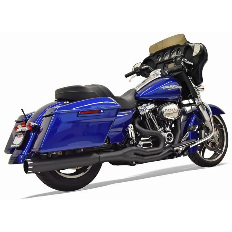 Système d'échappement 2 en 1 Bassani Road Rage II High Horsepower pour Harley