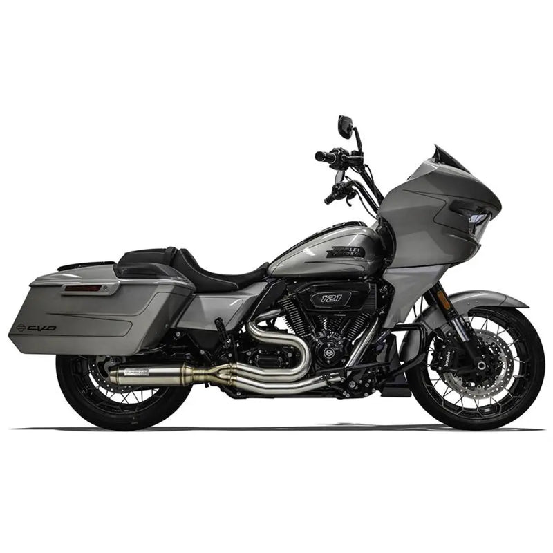 Système d'échappement 2 en 1 Bassani Road Rage Super Bike pour Harley