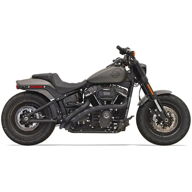 Système d'échappement radial Bassani Sweeper pour Harley