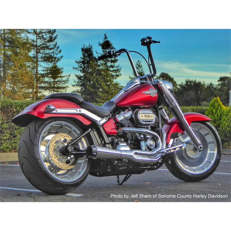 Système d'échappement 2 en 1 Bassani Road Rage II pour Harley