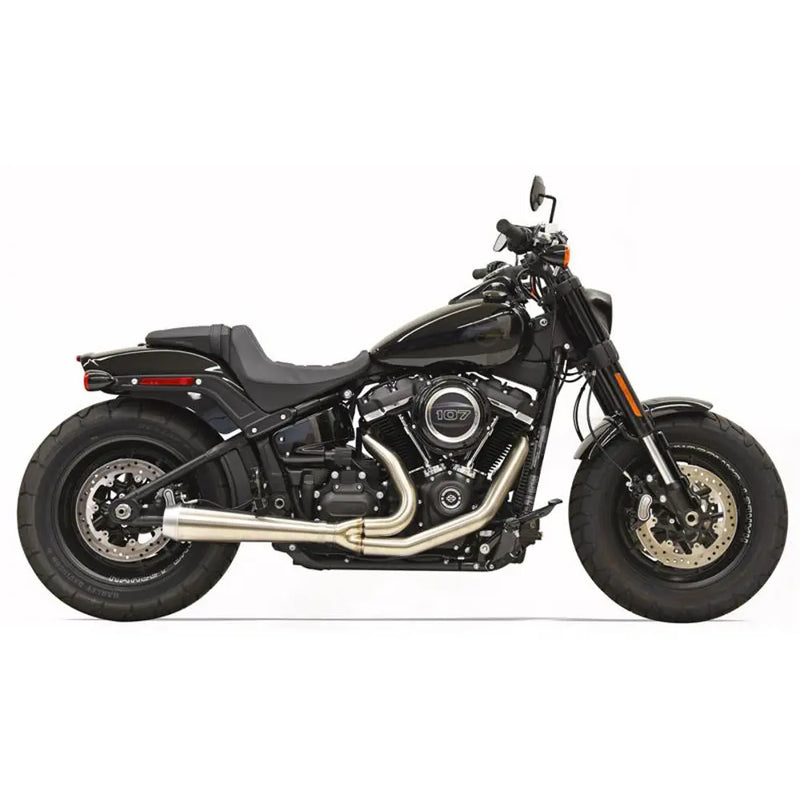 Système d'échappement 2 en 1 Bassani Road Rage III en inox pour Harley