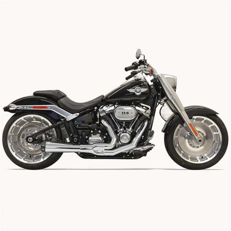 Bassani Road Rage Short Megaphone 2into-1 Exhaust System for Harley