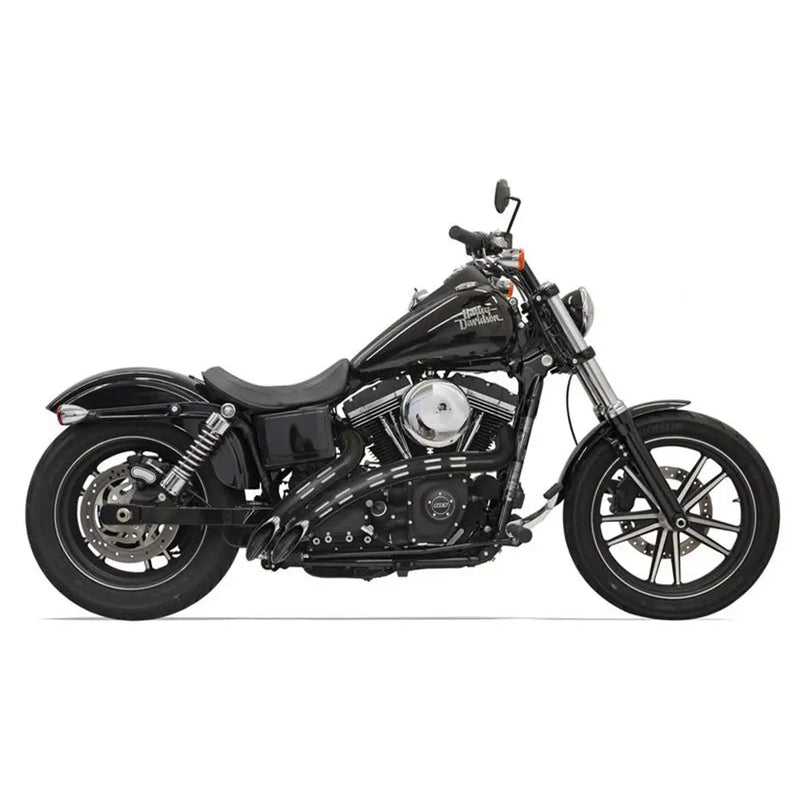 Système d'échappement radial Bassani Sweeper pour Harley