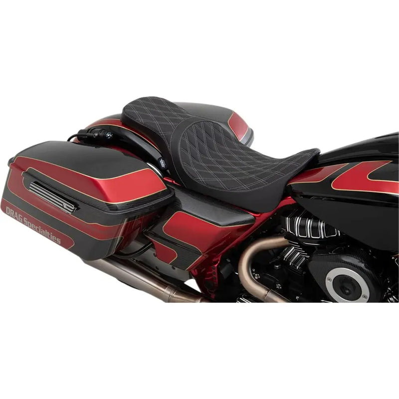 Drag Specialties Siège Predator 2-Up pour Harley