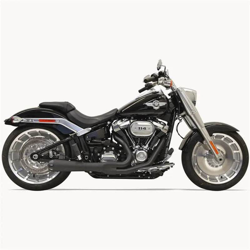 Bassani Road Rage Short Megaphone 2into-1 Exhaust System for Harley