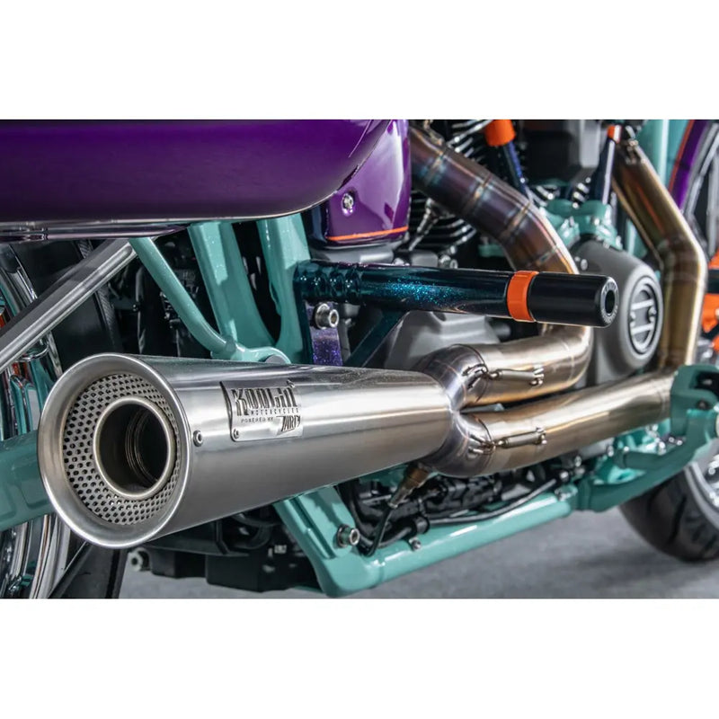 Kodlin Système d'échappement 2 en 1 Euro 4 / 5 E5 Next Level pour Harley