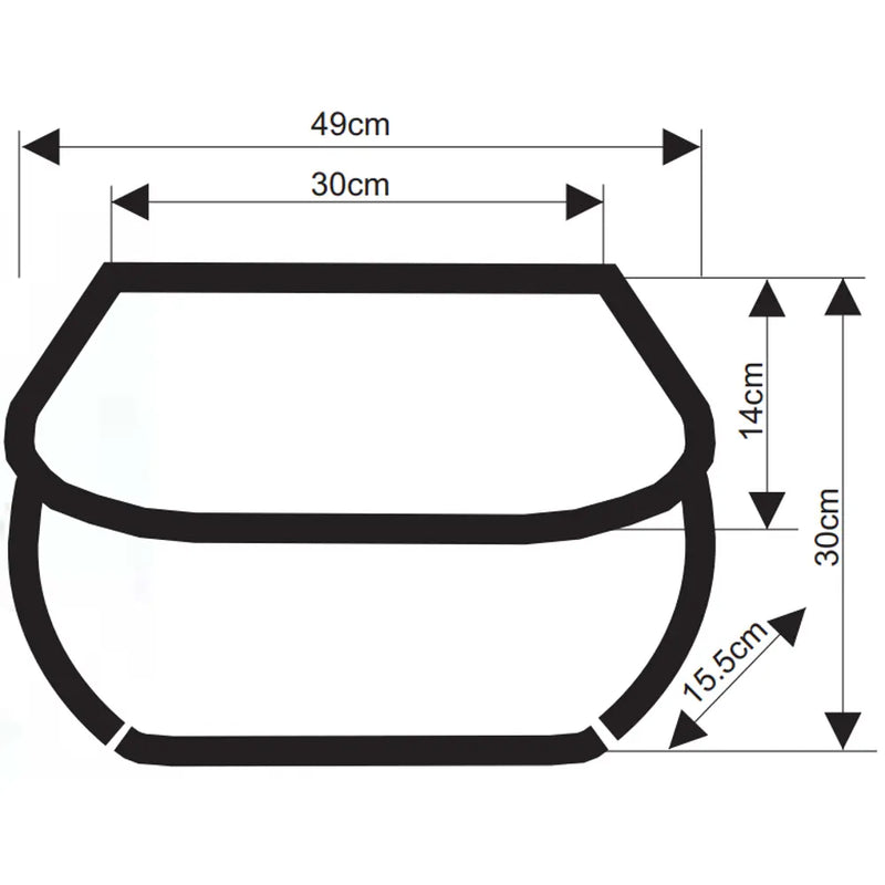 Longride Ensemble de sacoches de moto Click-On 38L modèle 145