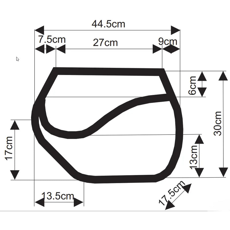 Longride Ensemble de sacoches de moto Click-On 38L, modèle 154
