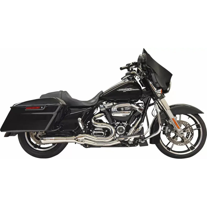 Système d'échappement 2 en 1 Bassani Road Rage II pour Harley
