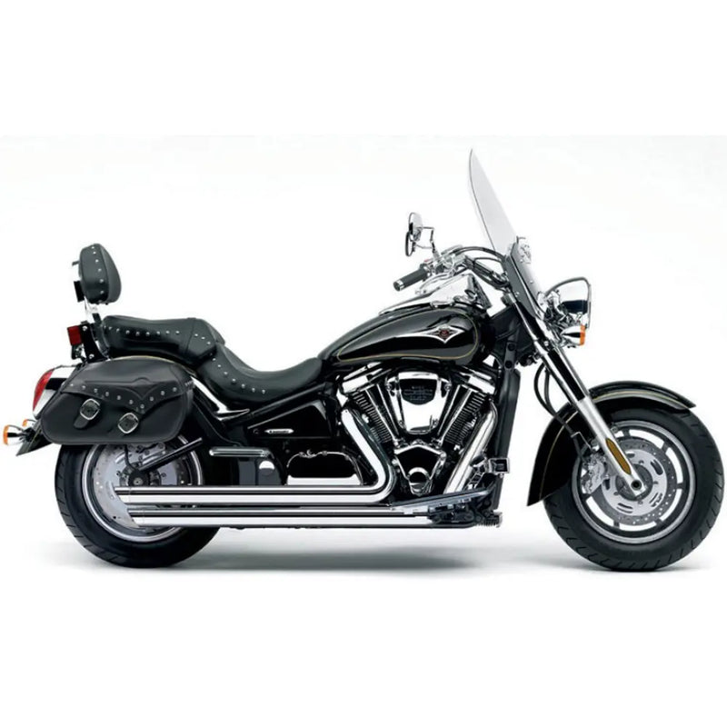 Cobra Echappement Speedster Slashdown Chrome pour Kawasaki