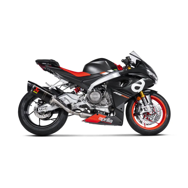 Système d'échappement Akrapovic Racing Line pour Aprilia