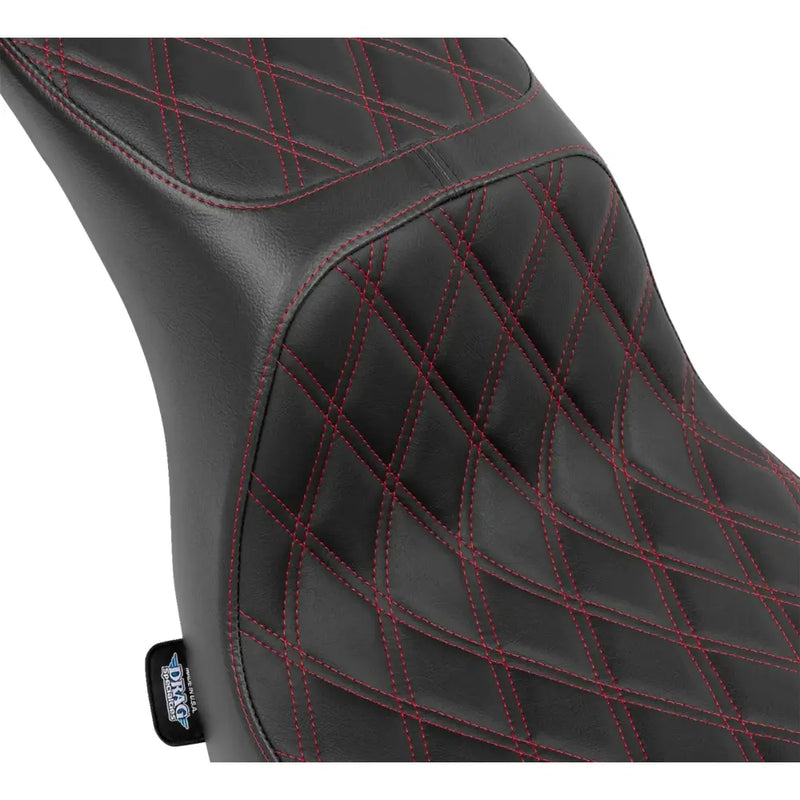 Drag Specialties Selle Performance Predator 2-Up pour Harley 