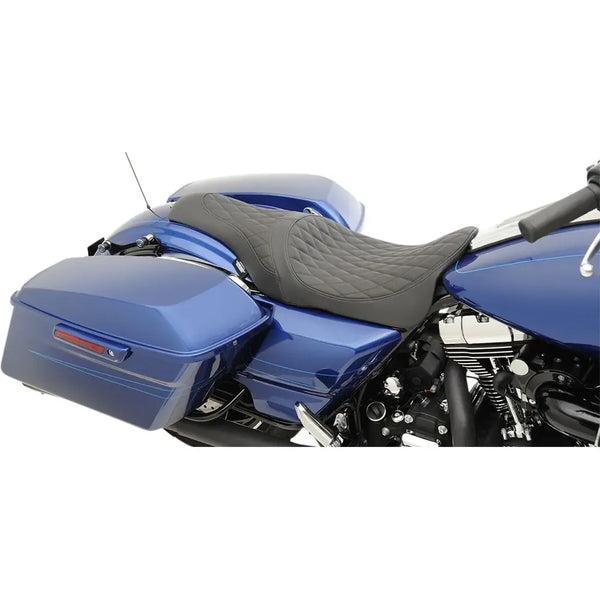 Drag Specialties Selle Caballero 2 places pour Harley 