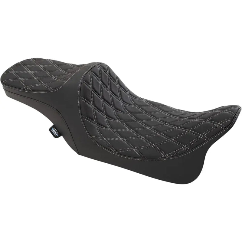 Drag Specialties Selle Predator III 2-places pour Harley 