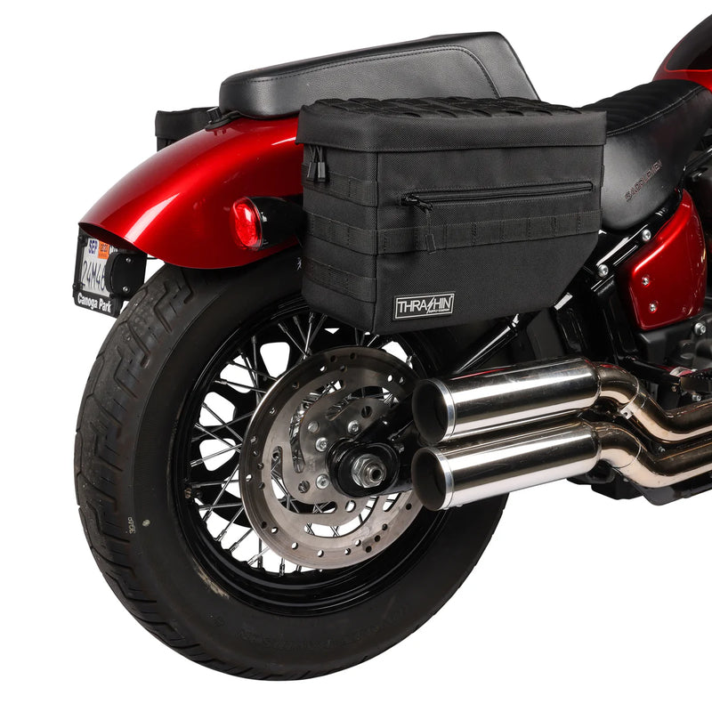 Ensemble de sacoches de moto Thrash Supply Escape 18 L à enfiler