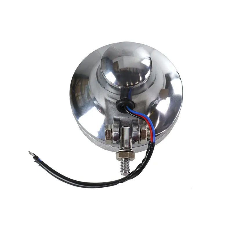 V-Twin MFG Phare de moto rétro en aluminium 5 1/8