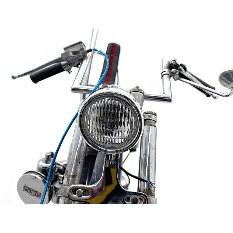 V-Twin MFG Phare de moto rétro en aluminium 5 1/8